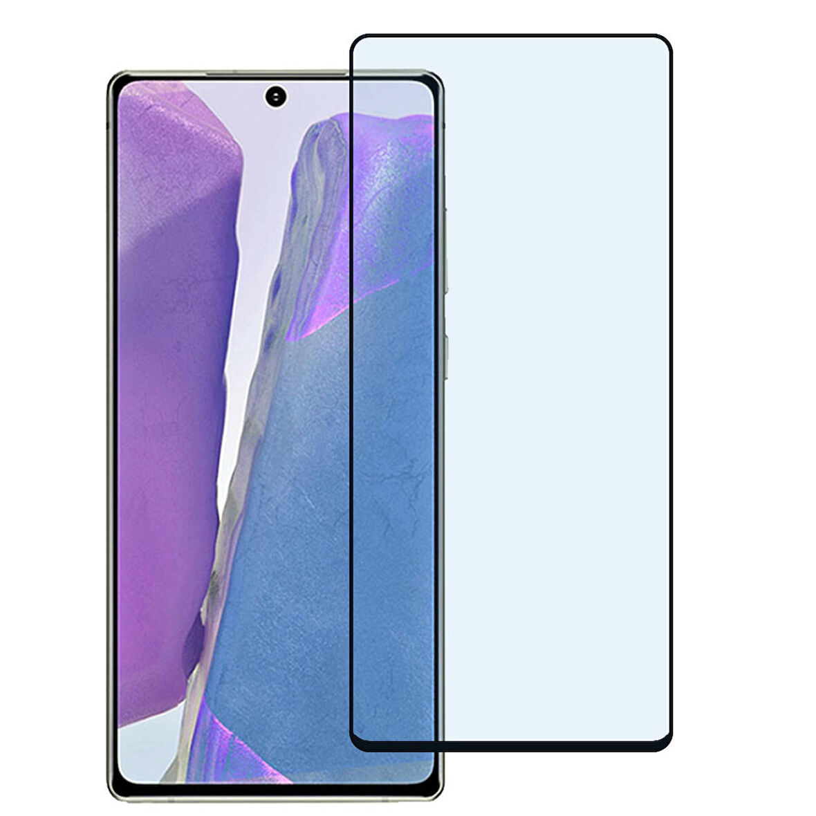 Samsung Galaxy Note 20 Tam Kaplayan 5D Seramik Nano Cam Ekran Koruyucu